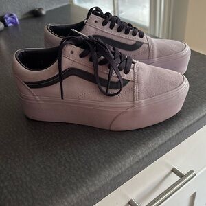 Brand NEW!! Vans Women's Platform Sneakers - Lavender and Purple
